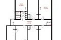 Квартира 6 комнат 107 м² Минск, Беларусь