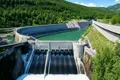 Working hydroelectric power plant, Croatia