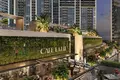 Residential complex New Orbis Residence with a swimming pool and gardens close to highways, Motor City, Dubai, UAE