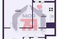 Mieszkanie 1 pokój 44 m² Borysów, Białoruś