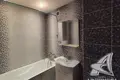 Wohnung 1 zimmer 42 m² Muchaviecki sielski Saviet, Belarus