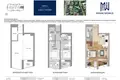 Apartamento 2 habitaciones 41 m² Minsk, Belarús