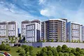 Complejo residencial New residence Yeni Eyüp Evleri with swimming pools and green areas in a historic area, Istanbul, Turkey