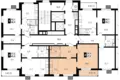 2 room apartment 48 m² Leninsky District, Russia