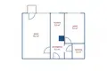 1 bedroom apartment 42 m² Warsaw, Poland
