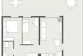 Apartamento 3 habitaciones 52 m² Klaipeda, Lituania