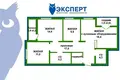 Apartamento 4 habitaciones 81 m² Kopishche, Belarús