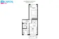 Apartamento 2 habitaciones 48 m² Vilna, Lituania