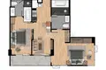 Mieszkanie 2 pokoi 70 m² Rawai, Tajlandia