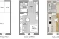 Квартира 1 комната 32 м² Минск, Беларусь