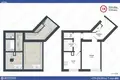 Квартира 1 комната 37 м² Минск, Беларусь