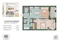 1 room apartment 65 m² Kaliningrad, Russia
