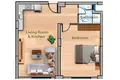 Wohnung 2 zimmer 86 m² Trikomo, Nordzypern
