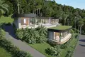 Complexe résidentiel New complex of luxury villas with swimming pools and panoramic sea views, 900 meters from the beach, Samui, Thailand