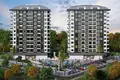 Complejo residencial Apartamenty 2 1 na zavershayuschem etape stroitelstva v Mahmutlare