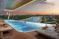 Residential complex Apartments in the new high-rise residence Bayz 102 with pools, parks and a tennis court next to Burj Khalifa, the Business Bay area, Dubai