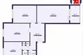 3 room apartment 67 m² Minsk, Belarus