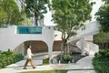 Wohnkomplex Residential complex with swimming pools, a co-working space and green areas, Bangkok, Thailand