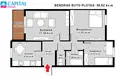 Квартира 3 комнаты 59 м² Rinkunai, Литва