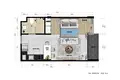 Wohnung 1 Schlafzimmer 33 m² Karon, Thailand