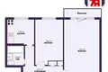 Apartamento 2 habitaciones 44 m² Minsk, Belarús