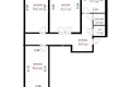 3 room apartment 104 m² Chaciezyna, Belarus
