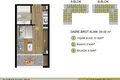 Wohnung 1 zimmer 54 m² Mezitli, Türkei