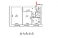 Mieszkanie 2 pokoi 46 m² Petersburg, Rosja