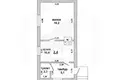 Haus 37 m² Muchaviecki sielski Saviet, Belarus