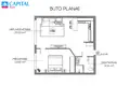 Apartamento 2 habitaciones 48 m² Vilna, Lituania