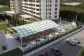 Wohnkomplex New residence with an aquapark, swimming pools and a tennis court at 150 meters from the beach, Mersin, Turkey
