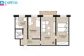 Квартира 3 комнаты 59 м² Йонава, Литва
