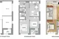 3 room apartment 52 m² Minsk, Belarus