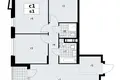 Mieszkanie 3 pokoi 78 m² poselenie Sosenskoe, Rosja