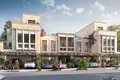 Residential complex Malta townhouses surrounded by lagoons and sandy beaches, DAMAC Lagoons, Dubai, UAE