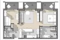 Квартира 2 спальни 82 м² Будва, Черногория