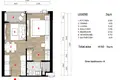 Apartamento 2 habitaciones 41 m² Phuket, Tailandia