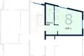 Квартира 1 комната 28 м² Рига, Латвия