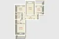 3 room apartment 76 m² Minsk, Belarus