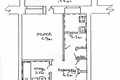1 room apartment 27 m² Maladzyechna, Belarus