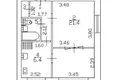 Mieszkanie 1 pokój 36 m² Petersburg, Rosja