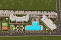 Residential complex Residential complex with swimming pool in a quiet area, 300 metres to the sea, Mersin, Turkey