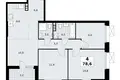 4 room apartment 79 m² poselenie Sosenskoe, Russia