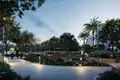 Complexe résidentiel New complex of townhouses Greenspoint 2 with a swimming pool, kids' play areas and parks, Emaar South, Dubai, UAE