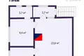 Maison 127 m² Papiarnianski sielski Saviet, Bélarus