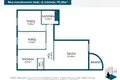 3 room apartment 70 m² Lodz, Poland