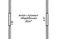 1 room apartment 34 m² Minsk, Belarus