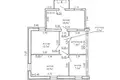 House 61 m² Scomyslicki sielski Saviet, Belarus