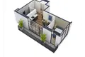 Квартира 2 комнаты 49 м² Батуми, Грузия