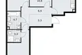 Appartement 3 chambres 73 m² Kommunarka, Russie